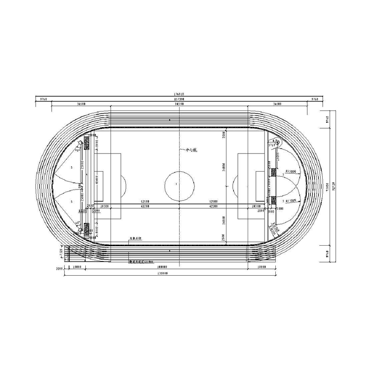 Mixed System PU Running Track