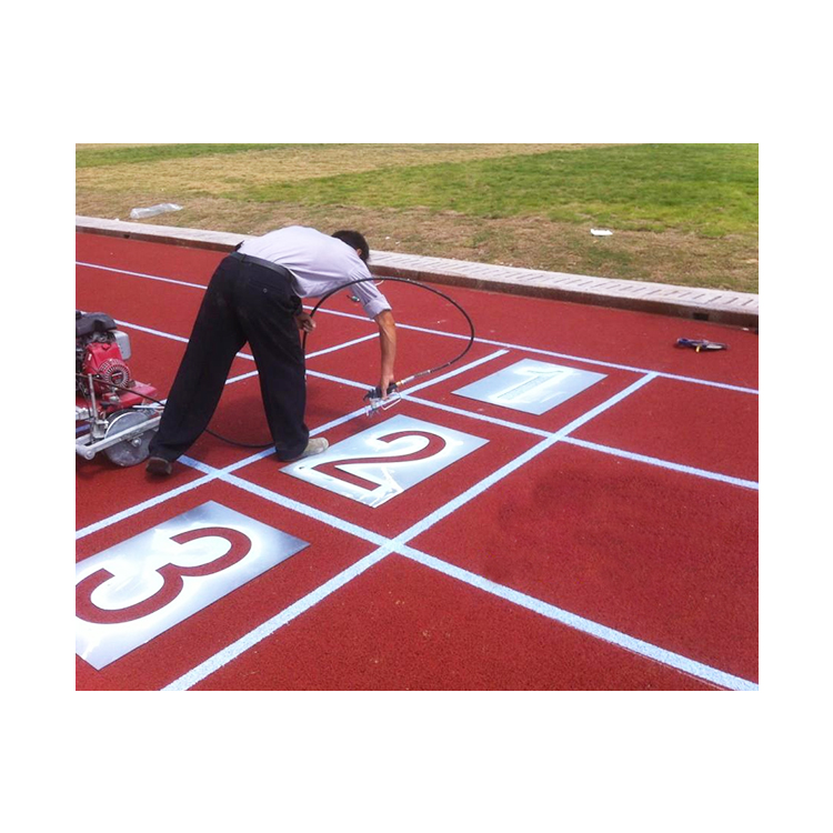 PU Pour PU Running Track